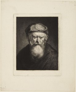 Vecchio irascibile da Rembrandt van Rijn