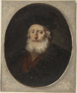 Vecchio con toque da Rembrandt van Rijn