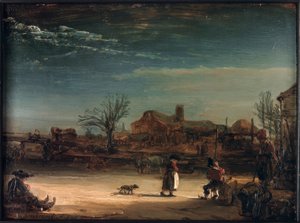 Paesaggio invernale da Rembrandt van Rijn