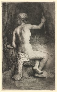 Donna con la freccia da Rembrandt van Rijn