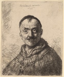 La prima testa orientale da Rembrandt van Rijn and Studio of Rembrandt