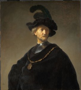 Vecchio con una catena d