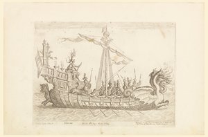 Hercole barca del Sig. Nicolo Cimenes, dalle Navi degli Argonauti per la celebrazione del matrimonio di Cosimo de