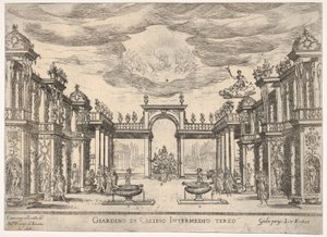 Sesto intermezzo: giardino di Calipso, dalla serie da Remigio Cantagallina