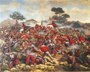 Giuseppe Garibaldi alla battaglia di Calatafimi