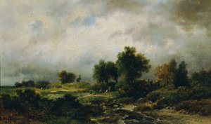 Paesaggio estivo da Remigius Adrianus van Haanen