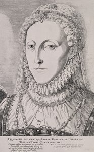 Regina Elisabetta I da Remigius Hogenbergh