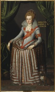 Ritratto della Principessa Anna Caterina di Brandeburgo (1575-1612), regina di Danimarca e Norvegia