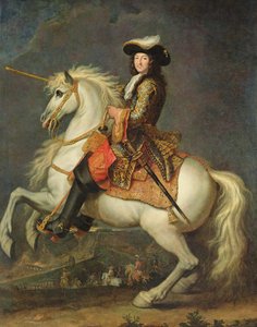 Ritratto equestre di Luigi XIV (1638-1715)