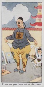 Proverbio orientale: Se sei povero, stai lontano dalla folla da René Bull
