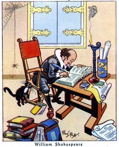 Shakespeare che scrive Amleto, 1936