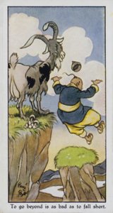 Andare oltre è tanto male quanto cadere corto da René Bull