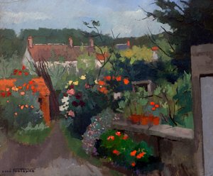 I giardini a Souppes-sur-Loing, Seine-et-Marne