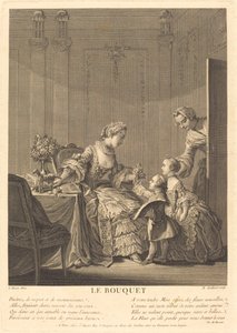 Il bouquet da René Gaillard after Charles Eisen