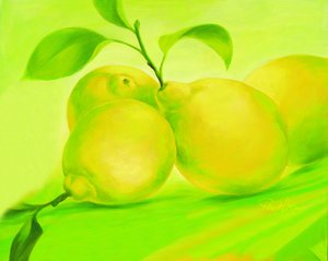 Limoni di un verde brillante da Renate Holzner