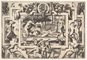 Medea Versa una Pozione Magica su Giasone, 1563 da Rene Boyvin