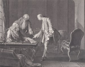 Il Figliol Prodigo che Chiede la sua Eredità da Rene Gaillard
