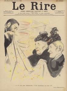 Illustrazione per Le Rire da Rene George Hermann Paul