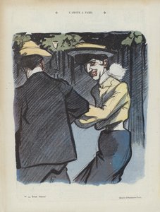 Prostituzione - Illustrazione per Le Rire, 27 maggio 1905 da Rene George Hermann Paul