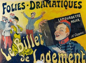 Il biglietto di alloggio da Rene Pean