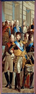 Incontro tra Napoleone I e la regina Luisa di Prussia a Tilsit, 6/07/1807, arazzo realizzato dall
