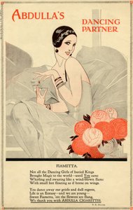 Sigarette Abdulla, anni 1920