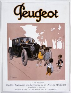 Pubblicità della Peugeot 
