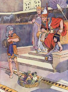 Una piccola egiziana sotto Ramses II da Rene Vincent