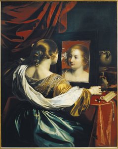 Vanità o Giovane donna alla sua toilette