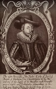 John Digby, Primo Conte di Bristol, inizi del XVII secolo da Renold Elstrack