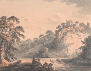 Castello di Knaresborough, Yorkshire da Rev. William Gilpin