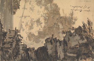 Paesaggio (incompiuto) da Rev. William Gilpin