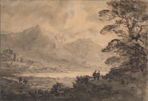 Paesaggio con quattro figure da Rev. William Gilpin