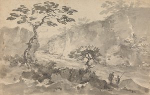 Paesaggio con Due Uomini da Rev. William Gilpin