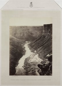 Grand Canyon, Fiume Colorado, Bocca del Kanab Wash, Vista verso ovest