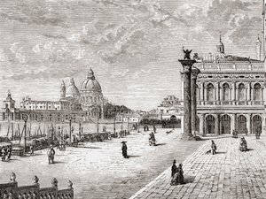 Piazza San Marco, Venezia, Italia, fine XIX secolo. Da Italian Pictures di Rev. Samuel Manning, pubblicato c.1890 da Reverend Samuel Manning