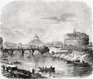 San Pietro con il ponte e Castel Sant