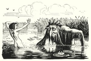 Hans Christian Andersen: La figlia del re della palude da Rex (after) Whistler