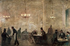 Il caffè, c. 1860-65 da Ricardo Balaca y Canseco