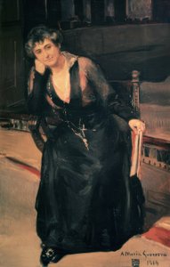 Ritratto della signora María Guerrero