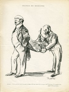 Illustrazione di Ricardo Flores (1878-1918) in Le Rire, 09/05/14 - Dialogo dei Risorti - Marocco, Agadir - Ceccaldi