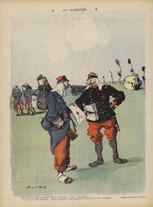 In manovra. Illustrazione per Le Rire