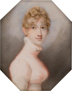 Ritratto di Henrietta Anna Maria Charlette Bridgeman Simpson, poi Mrs Charles Pelham, Contessa di Yarborough (m. 1813), c.1762-1813
