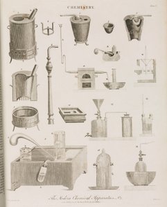 Laboratori chimici, apparecchiatura da John Pardon