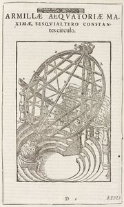 Cerchi equatoriali montati di Tycho Brahe, dopo il 1580 da John Pardon