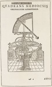 Quadrante di Tycho Brahe (invertito), c 1577