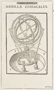 Sfera armillare zodiacale di Tycho Brahe, prima del 1570 da John Pardon