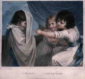 Un fantasma, inciso da Luigi Schiavonetti (1765-1810), pub. da T. Simpson