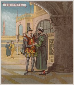 Illustrazione per Il Mercante di Venezia da Richard Andre