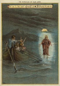I miracoli di Cristo: Gesù cammina sull